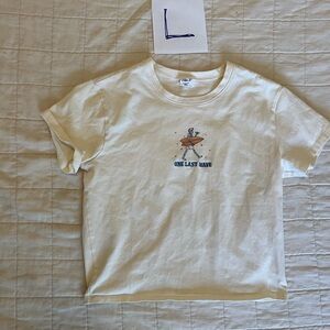 One Last Wave Cream Graphic MINI Tee